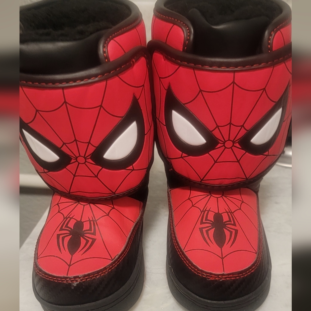 Kid Spiderman Snow/ Rain boots